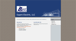 Desktop Screenshot of expertelectricllc.com